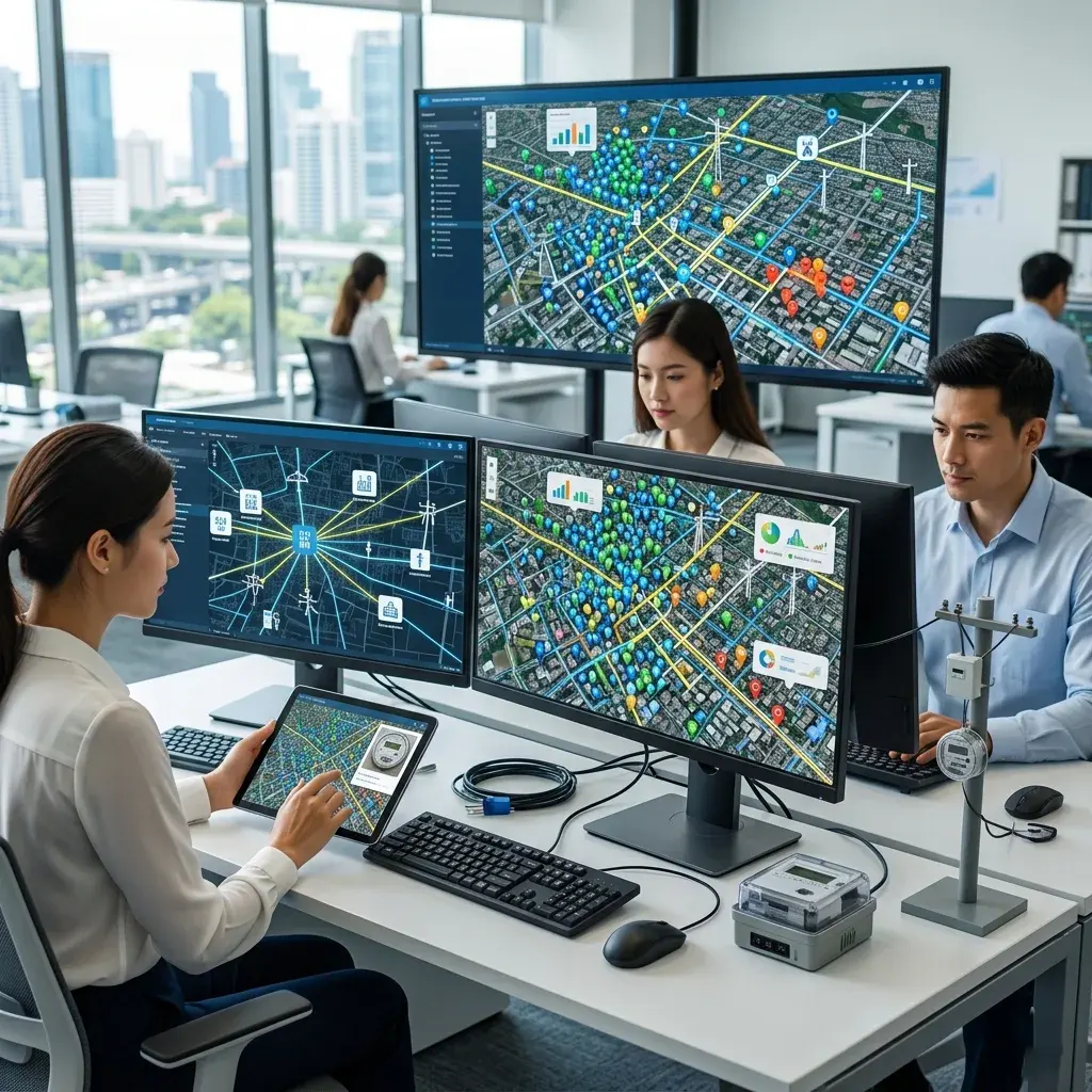 gis integartion with ubarms software