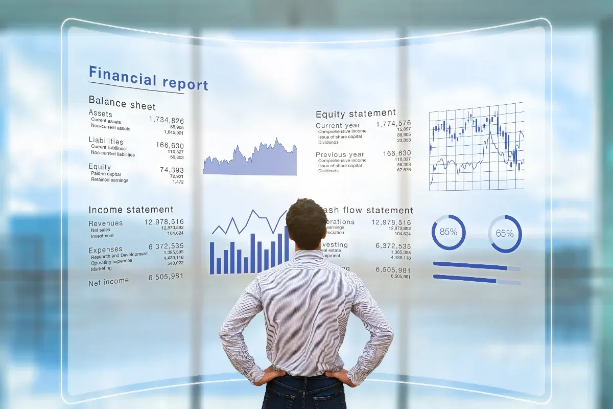 dashboard of software