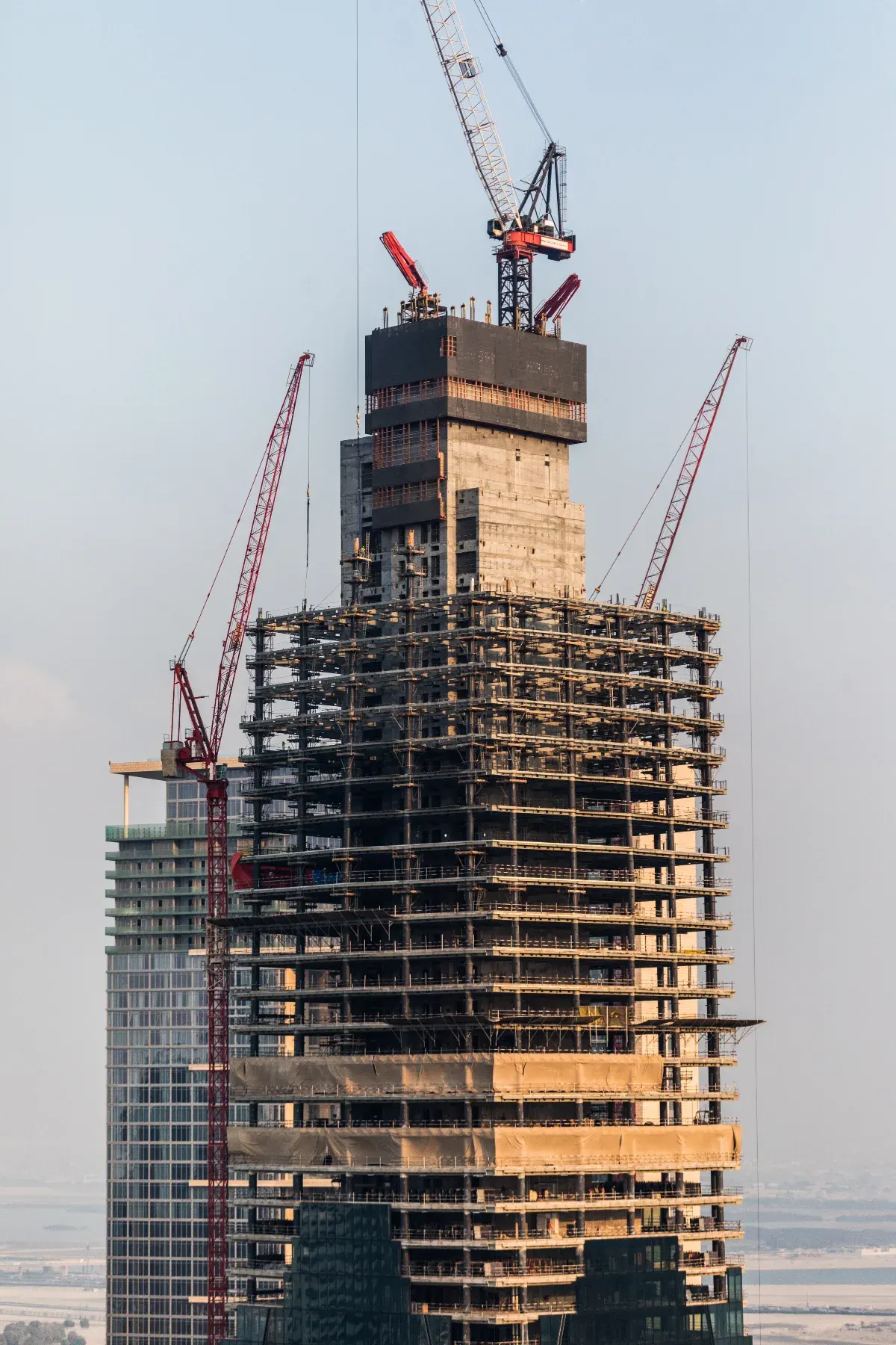 industrial building constructing
